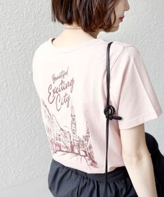 SHIPS / シップス Tシャツ | * オーガニックコットン アンティーク調 線画 TEE◇