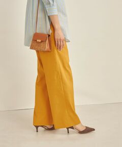 SHIPS / シップス その他パンツ | 〈手洗い可能〉ドライ オックス ウエスト タック パンツ