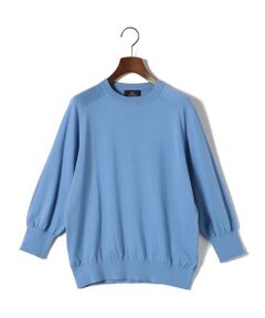 SHIPS / シップス ニット・セーター | SHIPS Primary Navy Label:〈手洗い可能〉スヴィン ドルマン プルオーバー