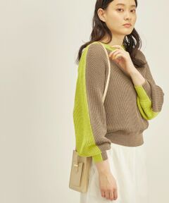 SHIPS / シップス ニット・セーター | 〈手洗い可能〉ペーパー コットン ワイド プルオーバー