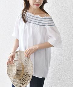 SHIPS / シップス シャツ・ブラウス | SHIPS any: カラー シャーリング ヨーク ブラウス