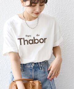 SHIPS any:〈洗濯機可能〉スーベニア ロゴ  ビッグ TEE