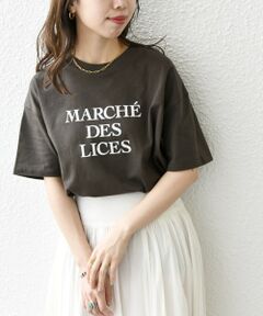 SHIPS any:〈洗濯機可能〉スーベニア ロゴ  ビッグ TEE