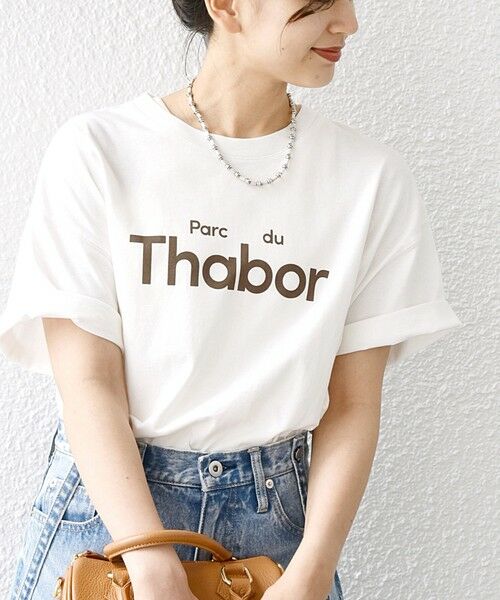 SHIPS for women / シップスウィメン Tシャツ | SHIPS any:〈洗濯機可能〉スーベニア ロゴ  ビッグ TEE | 詳細8