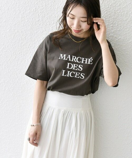 SHIPS for women / シップスウィメン Tシャツ | SHIPS any:〈洗濯機可能〉スーベニア ロゴ  ビッグ TEE | 詳細26