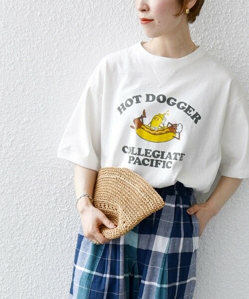 SHIPS for women / シップスウィメン Tシャツ | 【SHIPS any別注】Collegiate Pacific: Tシャツ 23SS | 詳細4