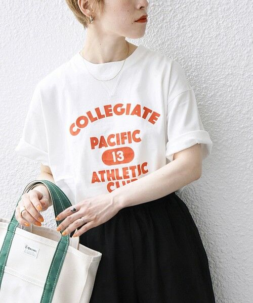 SHIPS for women / シップスウィメン Tシャツ | 【SHIPS any別注】Collegiate Pacific: Tシャツ 23SS | 詳細18