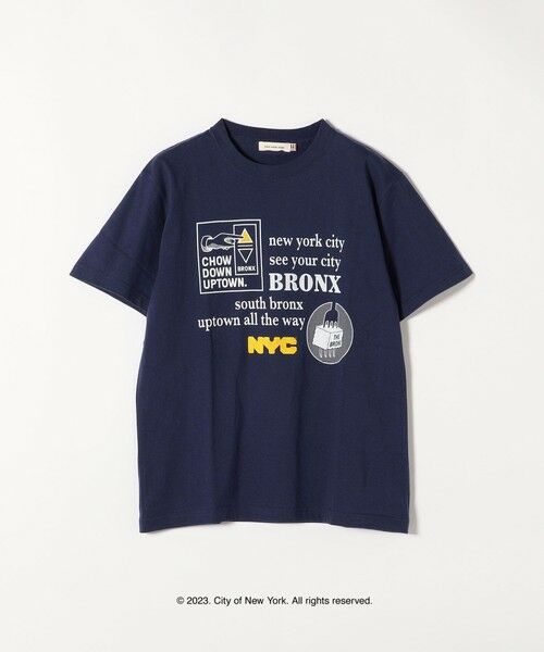 SHIPS for women / シップスウィメン Tシャツ | GOOD ROCK SPEED:〈洗濯機可能〉NYC ロゴ プリント TEE | 詳細10