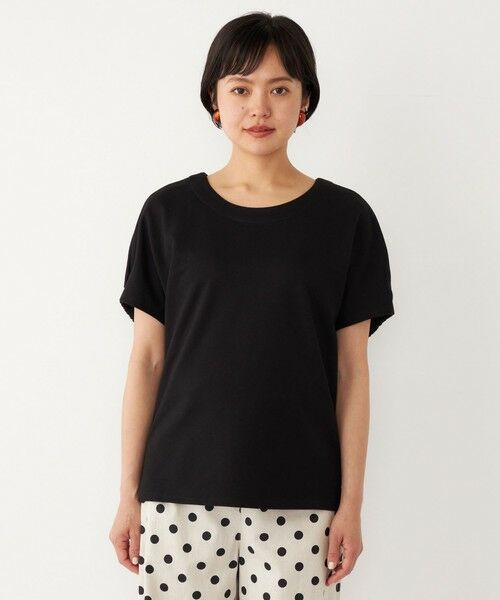 SHIPS for women / シップスウィメン Tシャツ | SHIPS Colors:〈洗濯機可能〉ミニ裏毛 バック ギャザー トップス | 詳細4