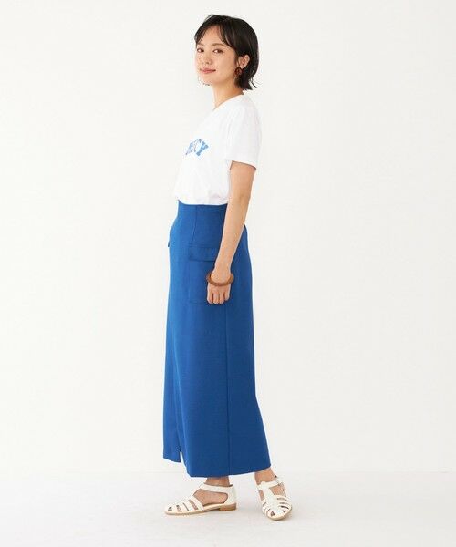 SHIPS for women / シップスウィメン Tシャツ | SHIPS Colors:〈洗濯機可能〉REMERCY ロゴ TEE | 詳細13