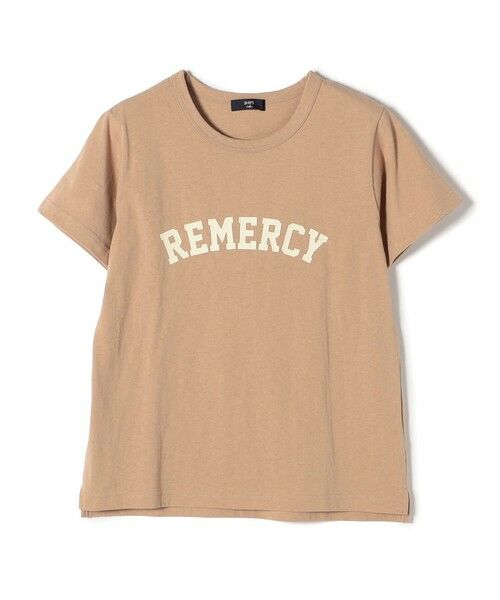 SHIPS for women / シップスウィメン Tシャツ | SHIPS Colors:〈洗濯機可能〉REMERCY ロゴ TEE | 詳細26