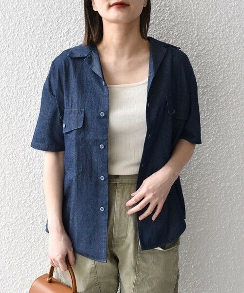 SHIPS for women / シップスウィメン シャツ・ブラウス | *【SHIPS別注】〈手洗い可能〉GOLDENMILLS USN シャツ◇ | 詳細16