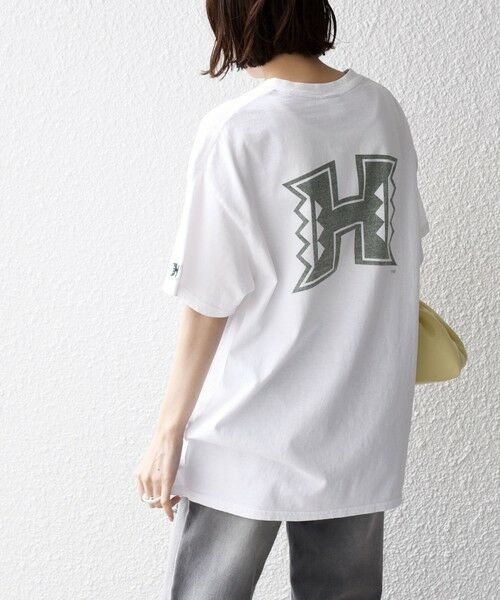 SHIPS for women / シップスウィメン Tシャツ | *HAWAII / YALE カレッジ ワッペン TEE◇ | 詳細7