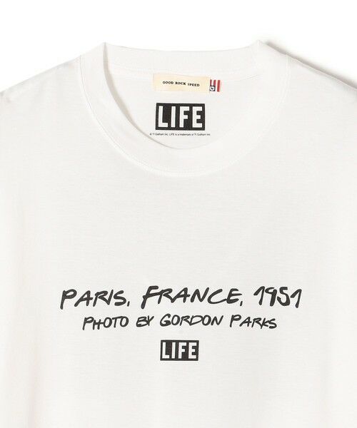 SHIPS for women / シップスウィメン Tシャツ | GOOD ROCK SPEED:PARIS プリント フォト Tシャツ | 詳細3