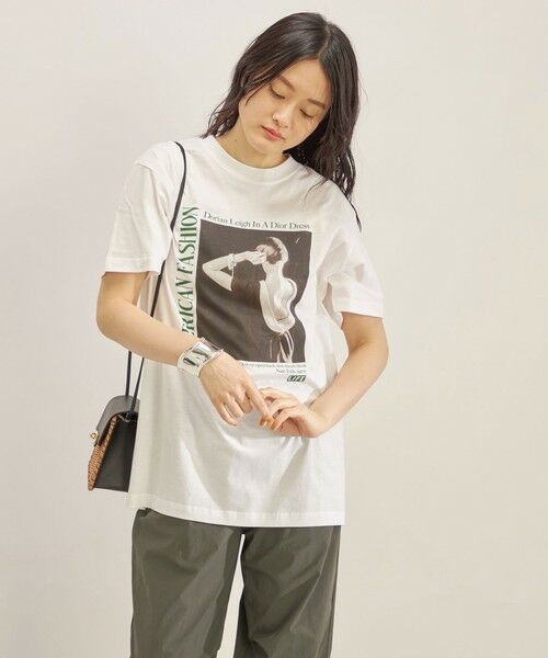 SHIPS for women / シップスウィメン Tシャツ | GOOD ROCK SPEED:FASHION フォト Tシャツ | 詳細8