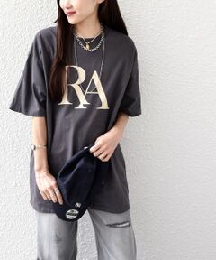 * RUSSELL ATHLETIC SHIPS ロゴ TEE◇