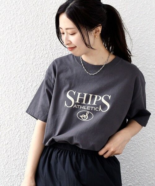 SHIPS for women / シップスウィメン Tシャツ | * RUSSELL ATHLETIC SHIPS ロゴ TEE◇ | 詳細17
