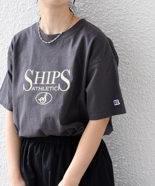 SHIPS for women / シップスウィメン Tシャツ | * RUSSELL ATHLETIC SHIPS ロゴ TEE◇ | 詳細20
