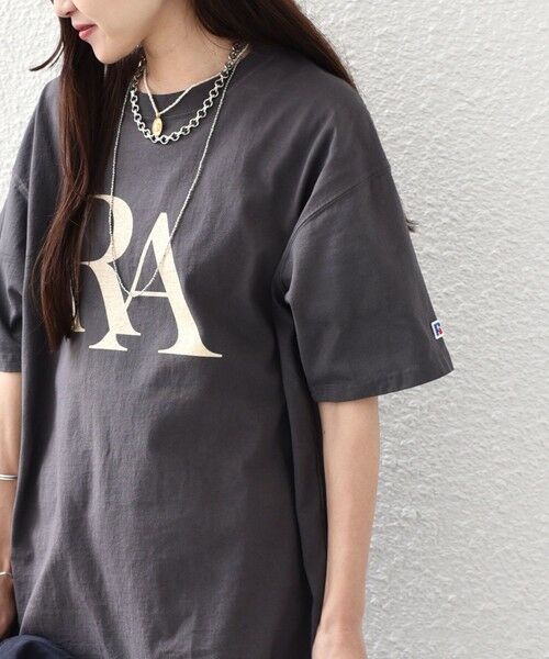 SHIPS for women / シップスウィメン Tシャツ | * RUSSELL ATHLETIC SHIPS ロゴ TEE◇ | 詳細26