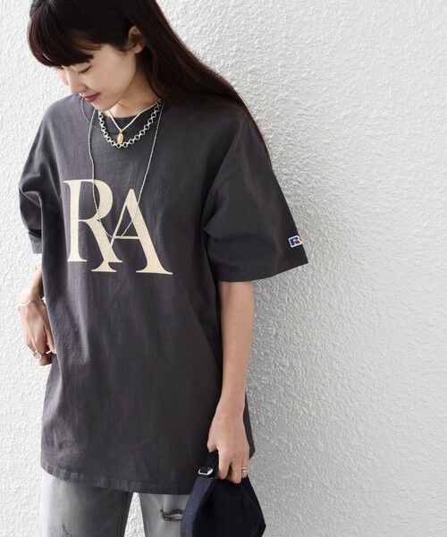 SHIPS for women / シップスウィメン Tシャツ | * RUSSELL ATHLETIC SHIPS ロゴ TEE◇ | 詳細29