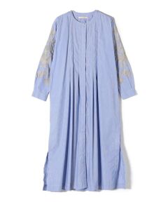 SHIPS / シップス ロング・マキシ丈ワンピース | ne quittez pas:〈手洗い可能〉シャツ ワンピース