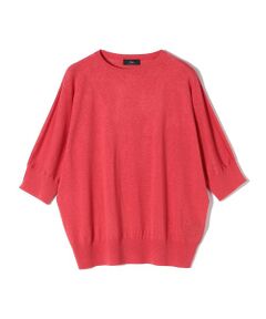 SHIPS / シップス ニット・セーター | SHIPS Primary Navy Label:〈手洗い可能〉シルク リネン ドルマン