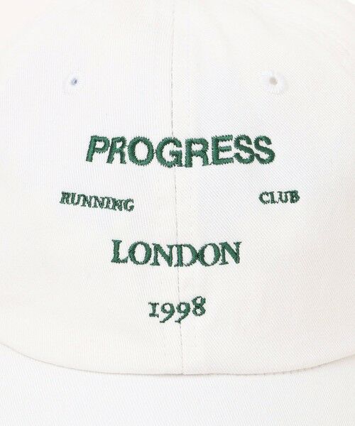 SHIPS for women / シップスウィメン キャップ | PROGRESS RUNNING CLUB:ロンドン キャップ | 詳細3