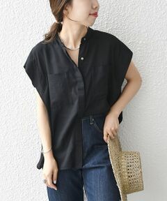 SHIPS / シップス シャツ・ブラウス | SHIPS any:〈洗濯機可能〉レーヨン リネン タック スリーブ ポケット シャツ