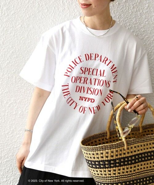 SHIPS for women / シップスウィメン Tシャツ | GOOD ROCK SPEED:〈洗濯機可能〉NYC ロゴ TEE | 詳細10