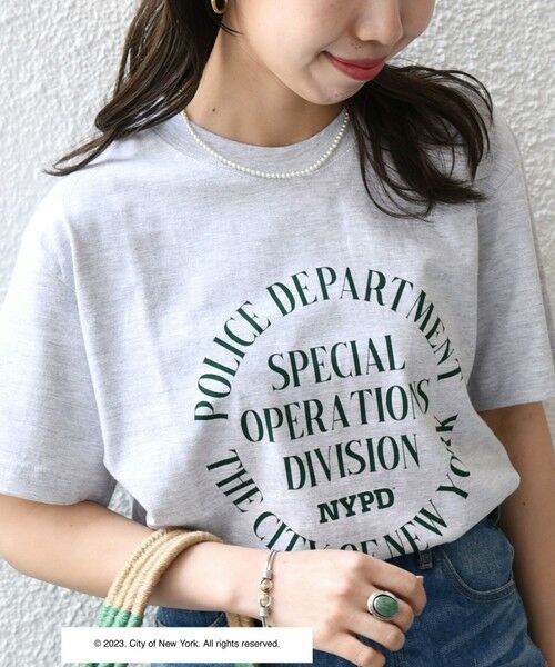 SHIPS for women / シップスウィメン Tシャツ | GOOD ROCK SPEED:〈洗濯機可能〉NYC ロゴ TEE | 詳細15