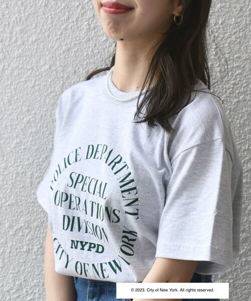 SHIPS for women / シップスウィメン Tシャツ | GOOD ROCK SPEED:〈洗濯機可能〉NYC ロゴ TEE | 詳細16