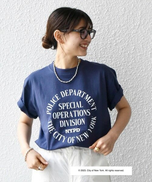 SHIPS for women / シップスウィメン Tシャツ | GOOD ROCK SPEED:〈洗濯機可能〉NYC ロゴ TEE | 詳細20