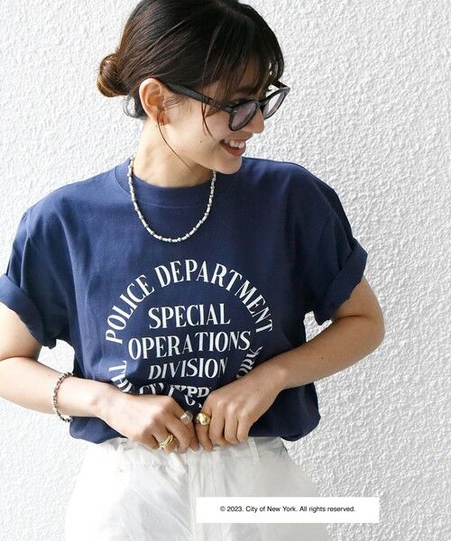 SHIPS for women / シップスウィメン Tシャツ | GOOD ROCK SPEED:〈洗濯機可能〉NYC ロゴ TEE | 詳細23