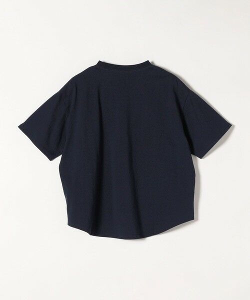 SHIPS for women / シップスウィメン Tシャツ | 【SHIPS any別注】THE KNiTS:〈洗濯機可能〉ラウンドヘム ロゴ ショート TEE | 詳細21