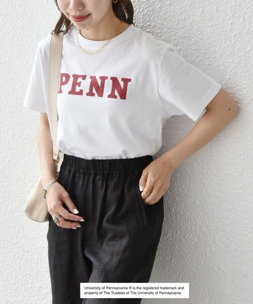SHIPS for women / シップスウィメン Tシャツ | 【SHIPS any別注】GOOD ROCK SPEED: PENN ロゴ プリント TEE | 詳細9