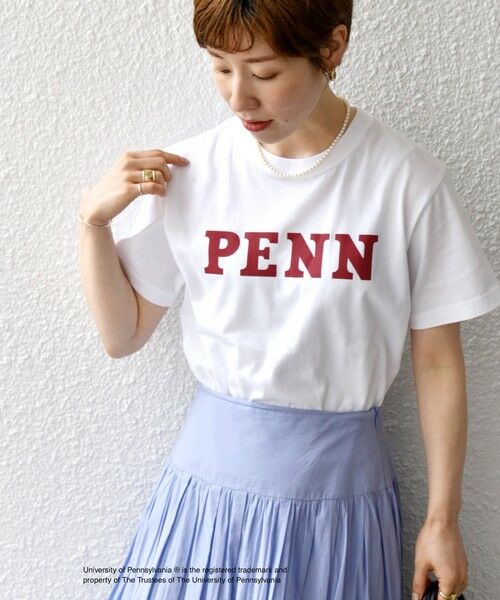 SHIPS for women / シップスウィメン Tシャツ | 【SHIPS any別注】GOOD ROCK SPEED: PENN ロゴ プリント TEE | 詳細13