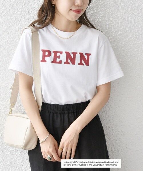 SHIPS for women / シップスウィメン Tシャツ | 【SHIPS any別注】GOOD ROCK SPEED: PENN ロゴ プリント TEE | 詳細7