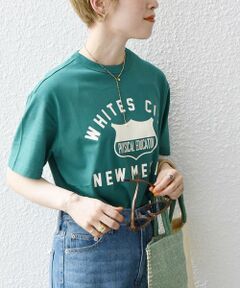 Champion:〈洗濯機可能〉カレッジ ロゴ カラーTEE