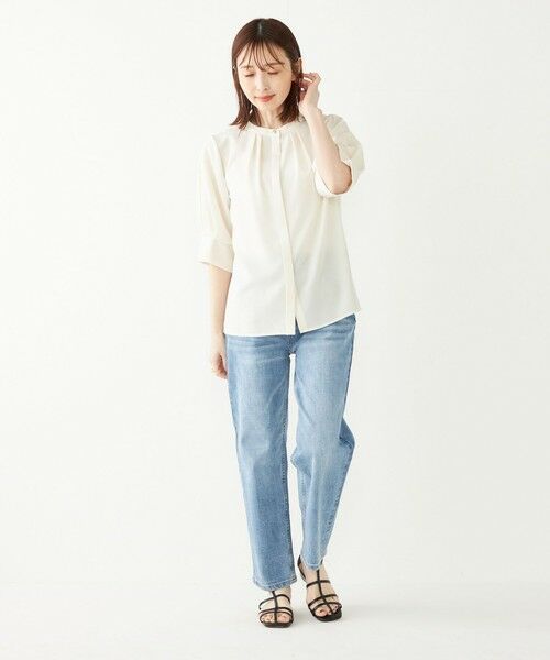 SHIPS / シップス シャツ・ブラウス | SHIPS Colors:〈洗濯機可能〉ジョーゼット タック スリーブ ブラウス◇ | 詳細11