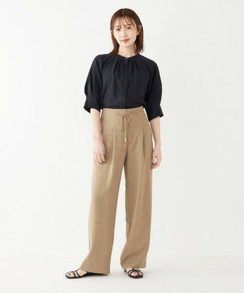 SHIPS / シップス シャツ・ブラウス | SHIPS Colors:〈洗濯機可能〉ジョーゼット タック スリーブ ブラウス◇ | 詳細10