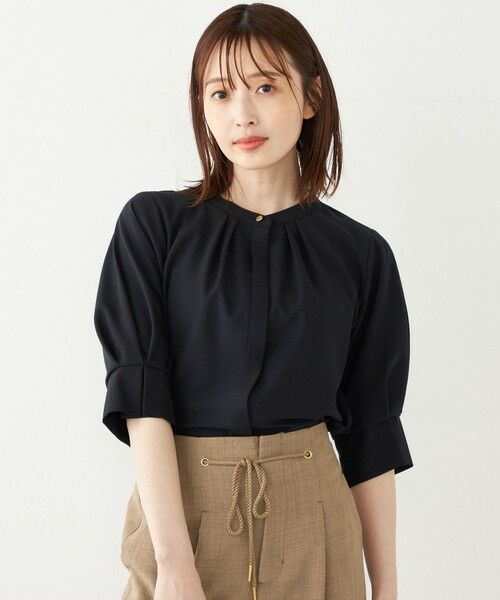 SHIPS / シップス シャツ・ブラウス | SHIPS Colors:〈洗濯機可能〉ジョーゼット タック スリーブ ブラウス◇ | 詳細13