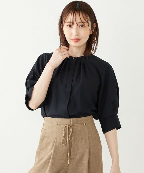 SHIPS / シップス シャツ・ブラウス | SHIPS Colors:〈洗濯機可能〉ジョーゼット タック スリーブ ブラウス◇ | 詳細15