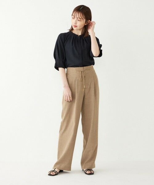 SHIPS / シップス シャツ・ブラウス | SHIPS Colors:〈洗濯機可能〉ジョーゼット タック スリーブ ブラウス◇ | 詳細17