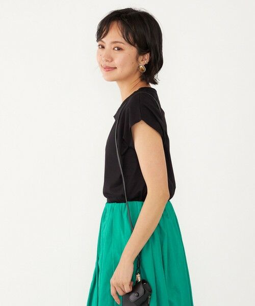 SHIPS for women / シップスウィメン Tシャツ | SHIPS Colors:〈洗濯機可能〉フレンチスリーブ TEE2 | 詳細28