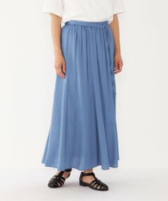 SHIPS / シップス ロング・マキシ丈スカート | SHIPS Colors:〈洗濯機可能〉フレア スカート