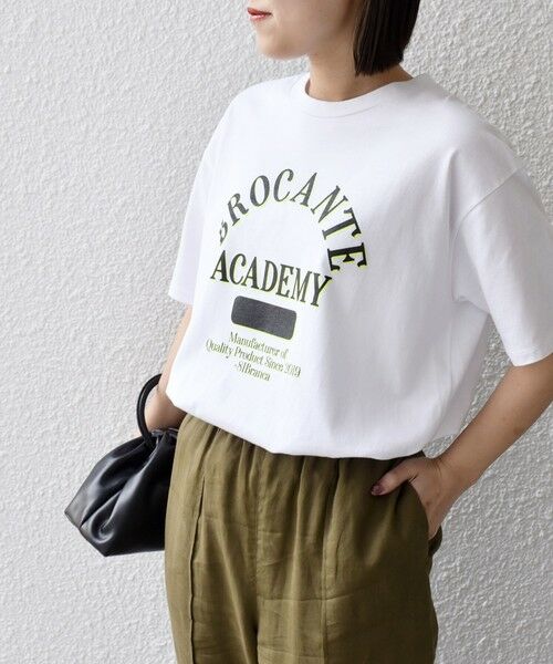 SHIPS for women / シップスウィメン Tシャツ | * 81BRANCA BROCANTE ACADEMY TEE◇ | 詳細5