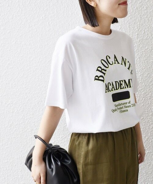 SHIPS for women / シップスウィメン Tシャツ | * 81BRANCA BROCANTE ACADEMY TEE◇ | 詳細9