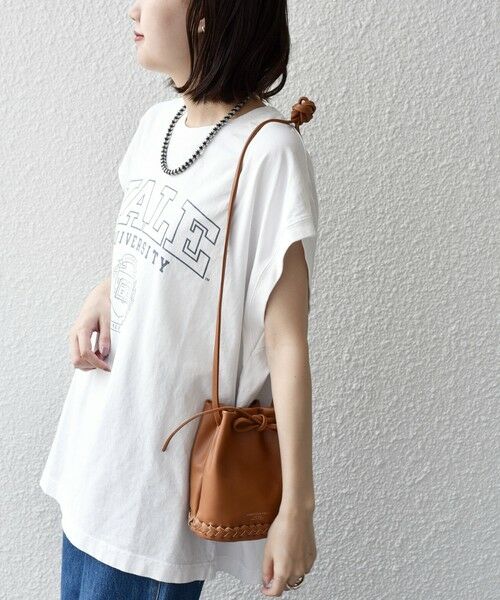 SHIPS for women / シップスウィメン Tシャツ | 81BRANCA:  カレッジ ノースリーブ TEE | 詳細6