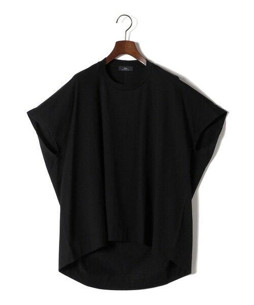 SHIPS for women / シップスウィメン Tシャツ | Primary NavyLabel:BIG Tシャツ（ブラック）
