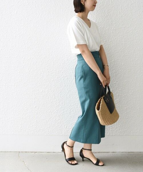 SHIPS / シップス Tシャツ | 【WEB限定】〈ネックが選べる2サイズ展開〉オーガニックコットン バリエーションネック TEE | 詳細3